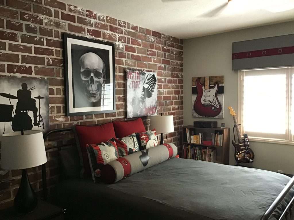 Secondary Room designed by Design on a Dime Interiors in Montgomery County, Texas