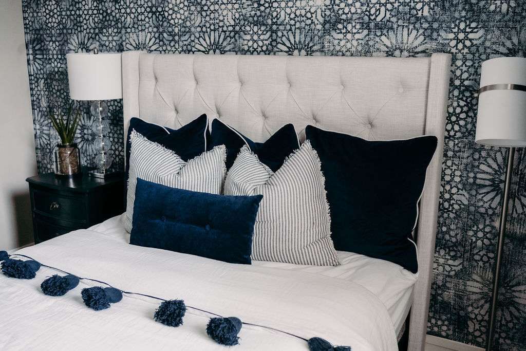 Secondary Room designed by Design on a Dime Interiors in Montgomery County, Texas