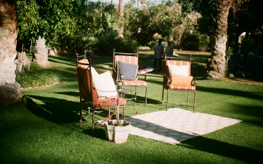 Artificial grass in your backyard