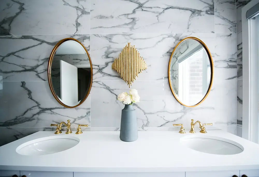 A specific paint for bathroom interior
