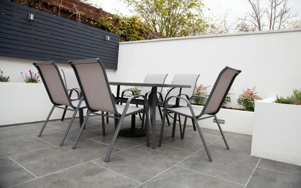 ilver deck tiles for outdoor flooring