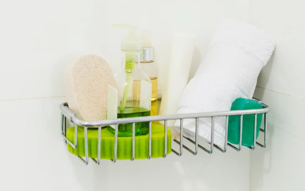 A shower caddy for your bathroom
