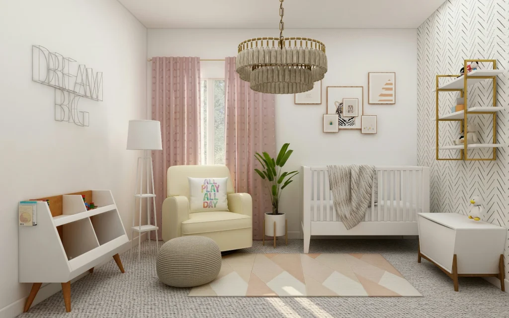 Wall-mounted storage ideas for kids' room design