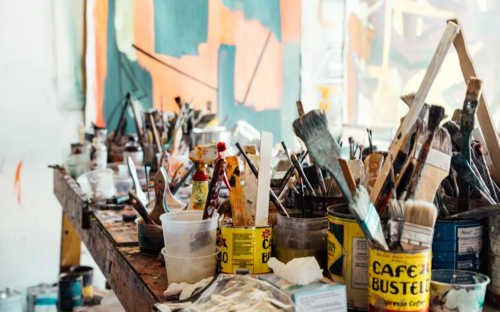 A creative studio in the loft