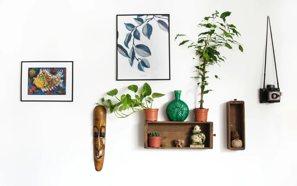 boho room wall