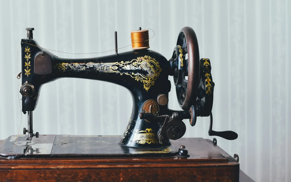 vintage sewing machine