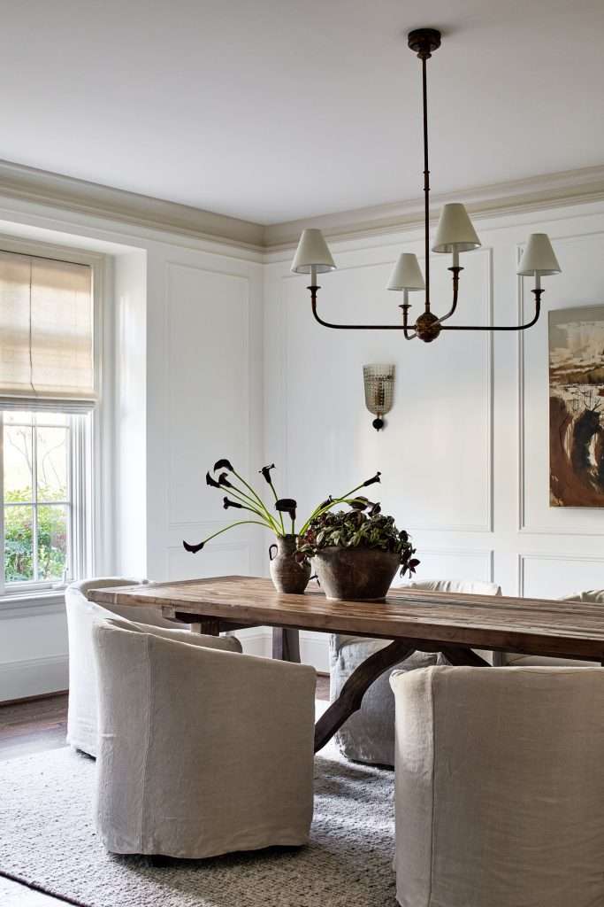Classic Neutrals: Timeless Elegance Dining Room