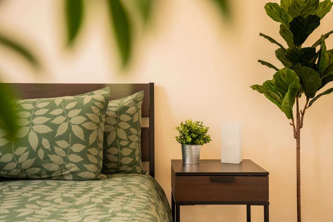 Textures in Japandi Bedroom