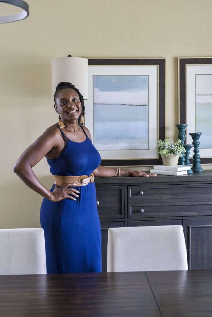 choosing a color for the space with Melody Stevens