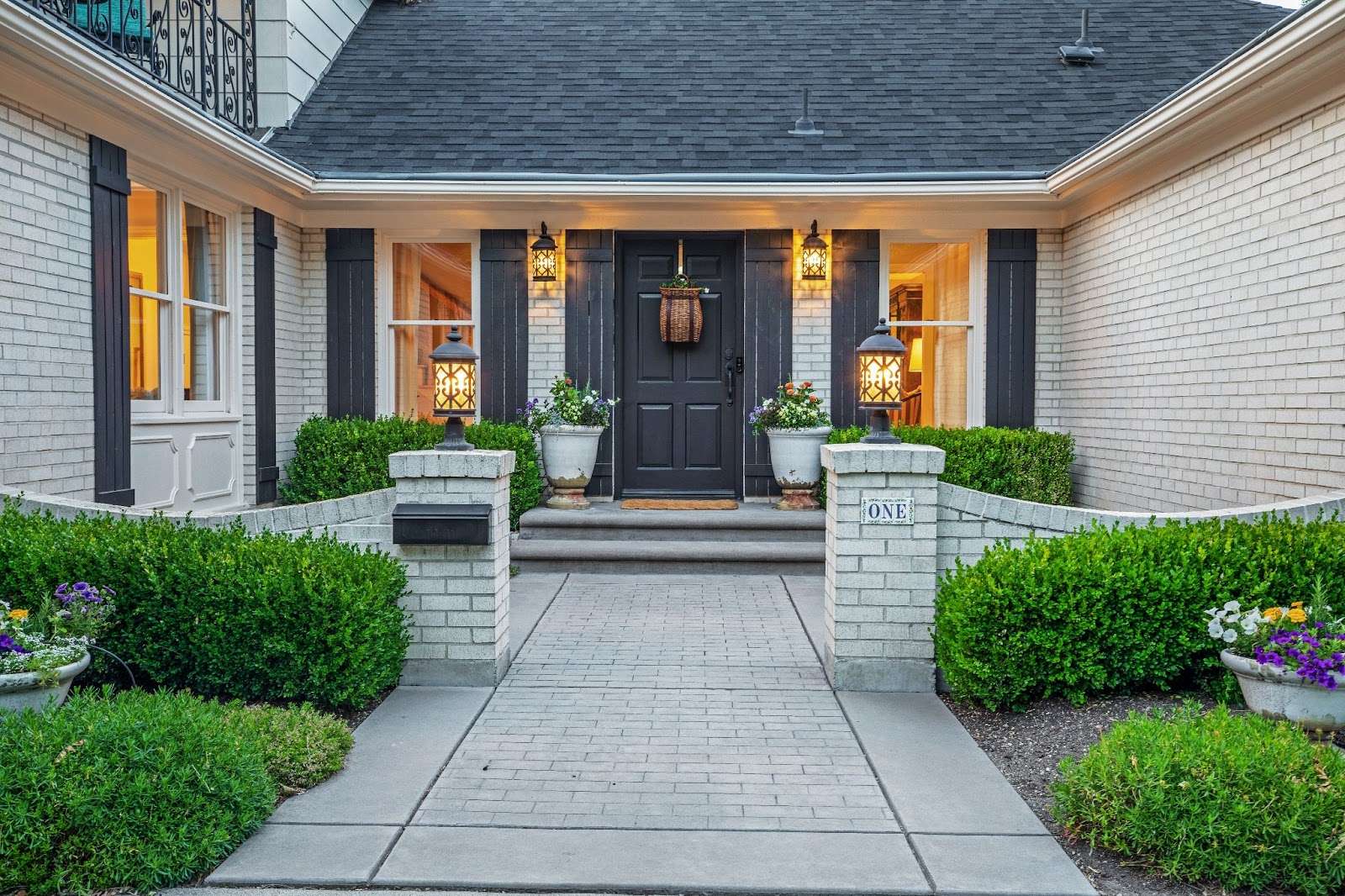 Hardscaping elements for style in exterior design.