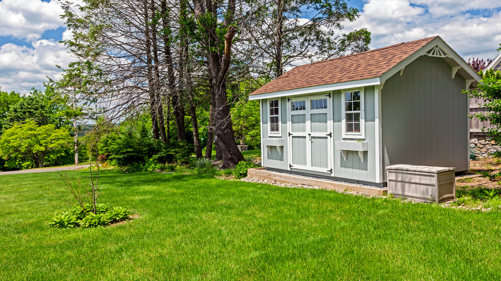A shed solution for your backyard.