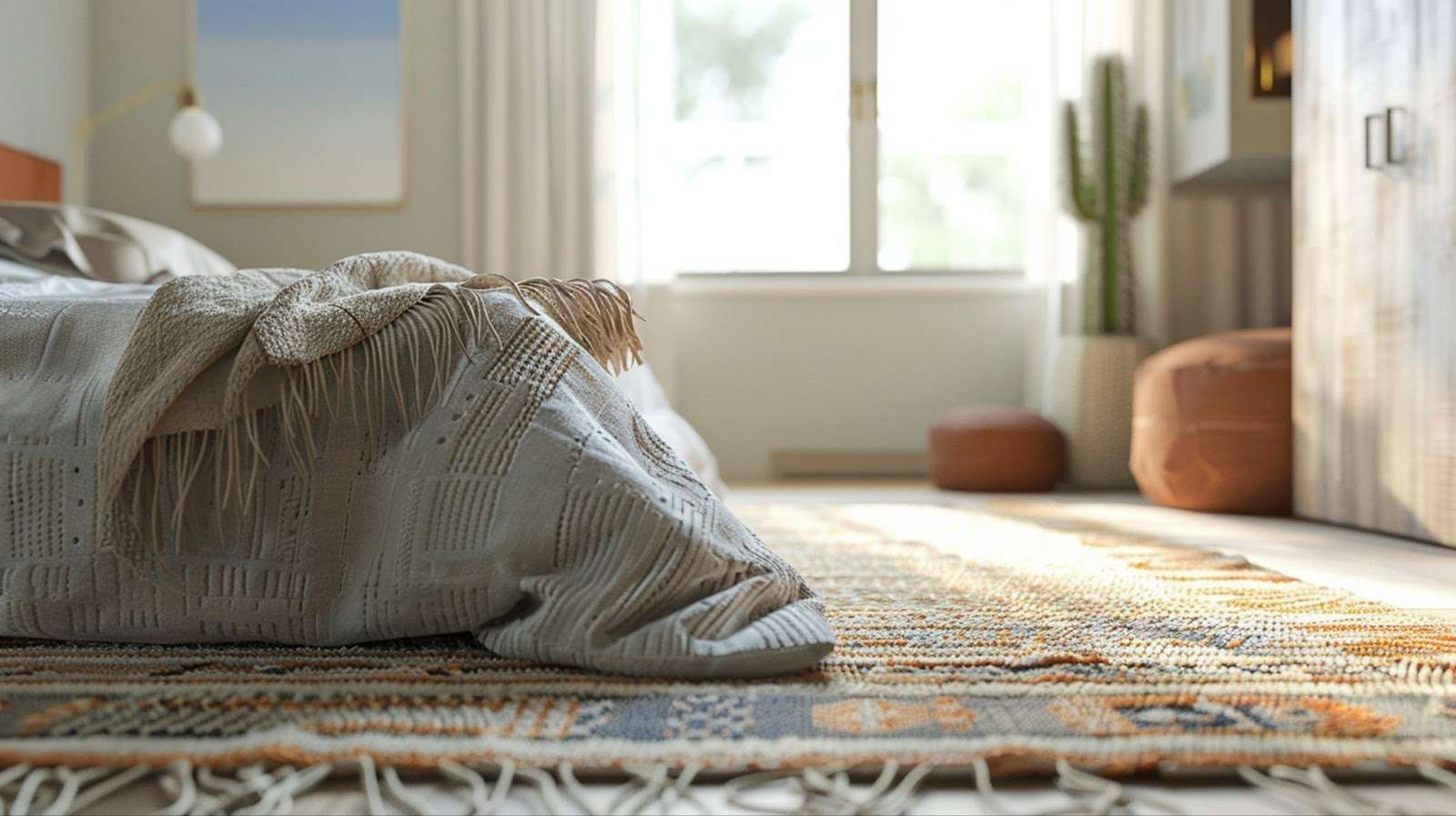 Cozy boho bedroom