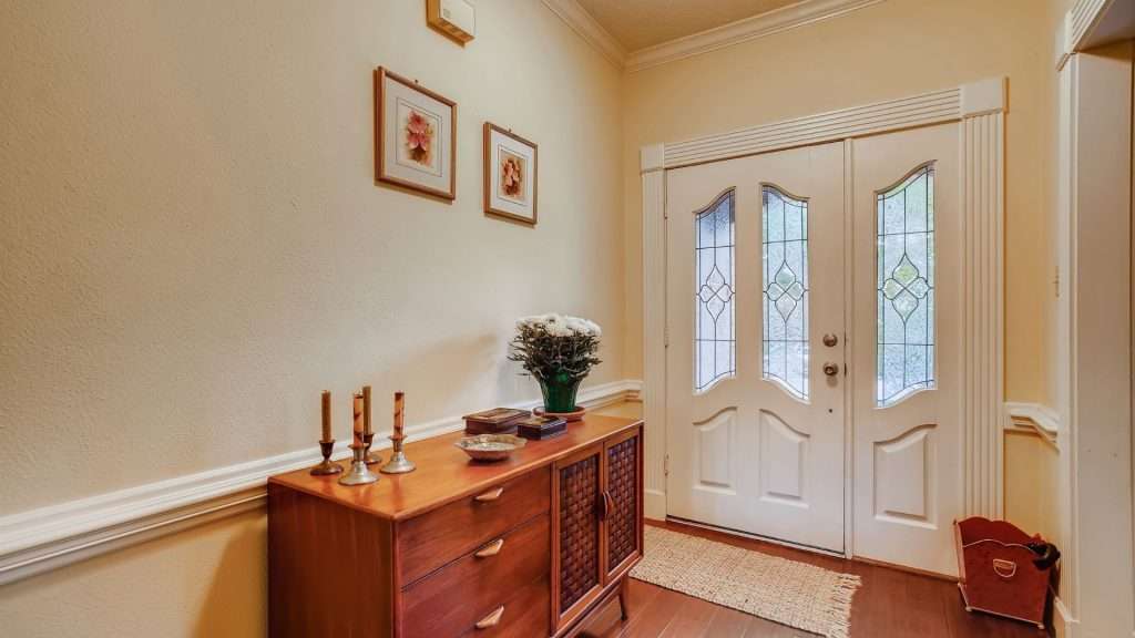 welcoming entrance makes a big impression 