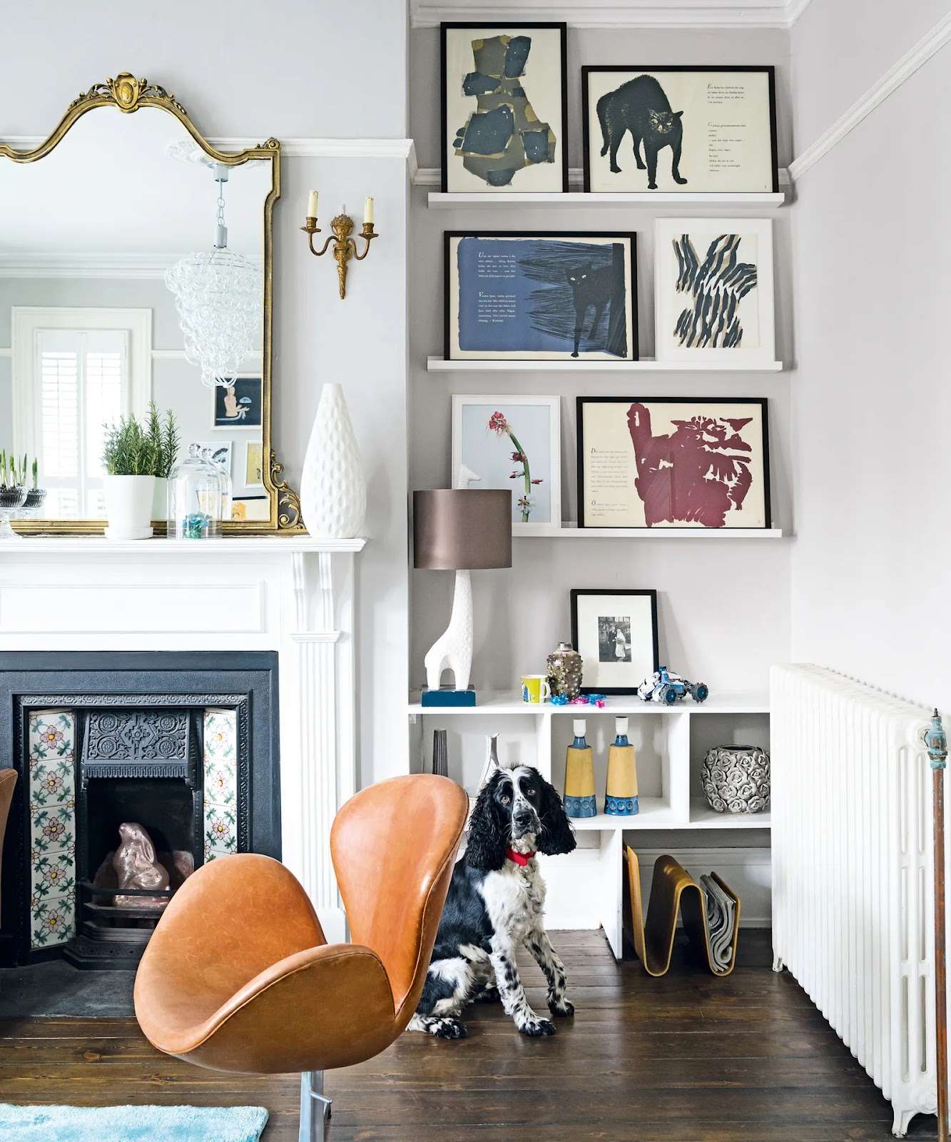 Alcoves living room