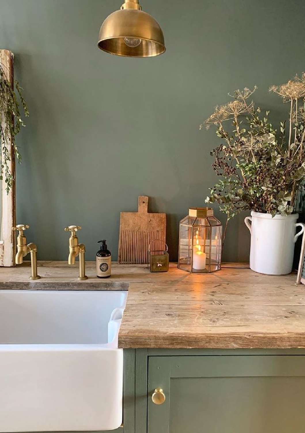 nature - inspired kitchen colors