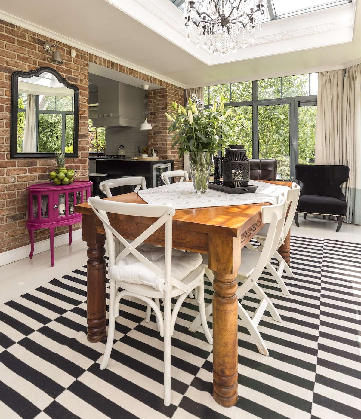bohemian dining room design