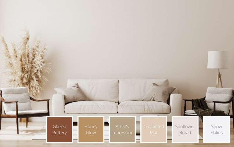 light neutral colors in interior design 