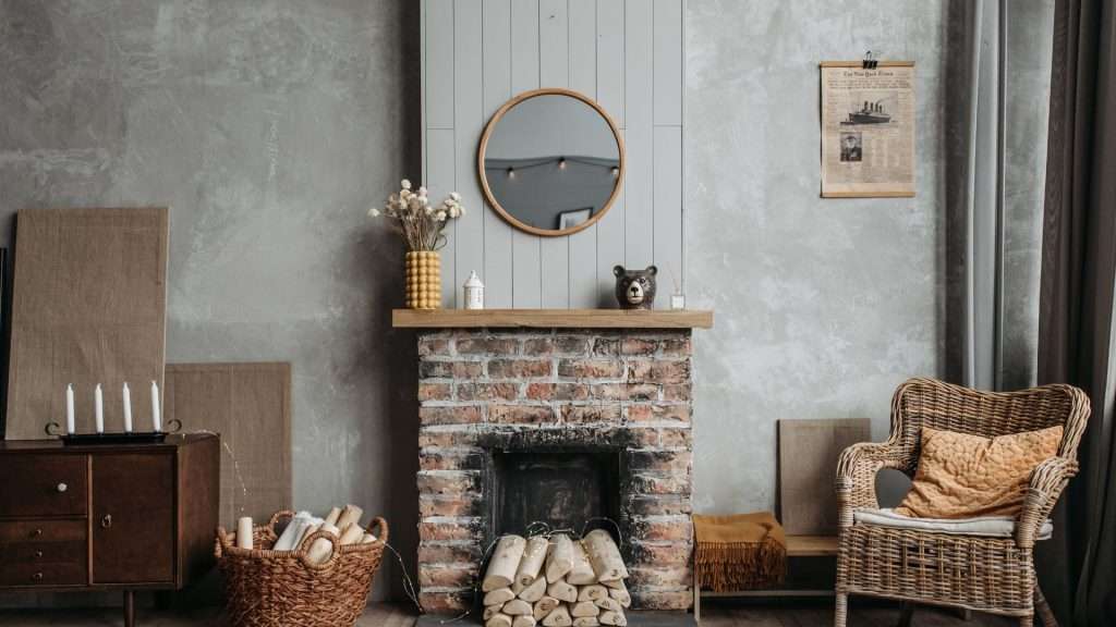earthy colors in interior