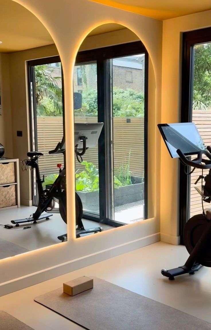 home gym lighting