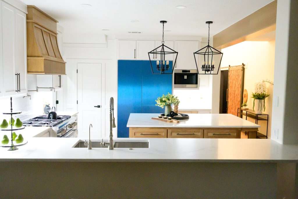 Kitchen designed by Design on a Dime Interiors in Montgomery County, Texas