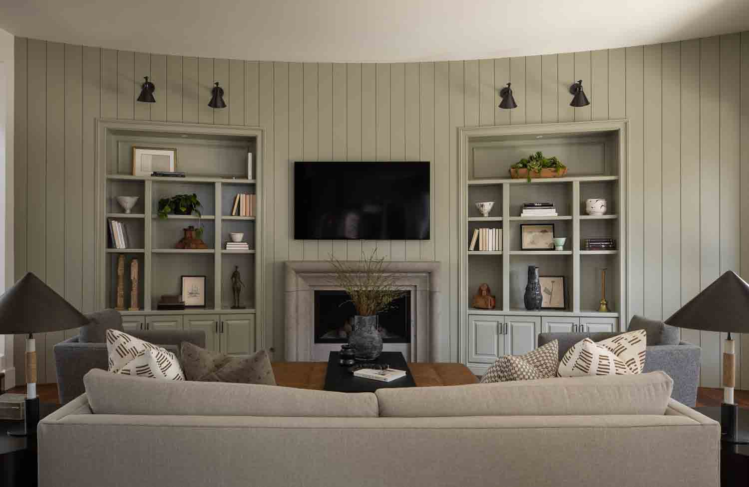 lighting in the family room