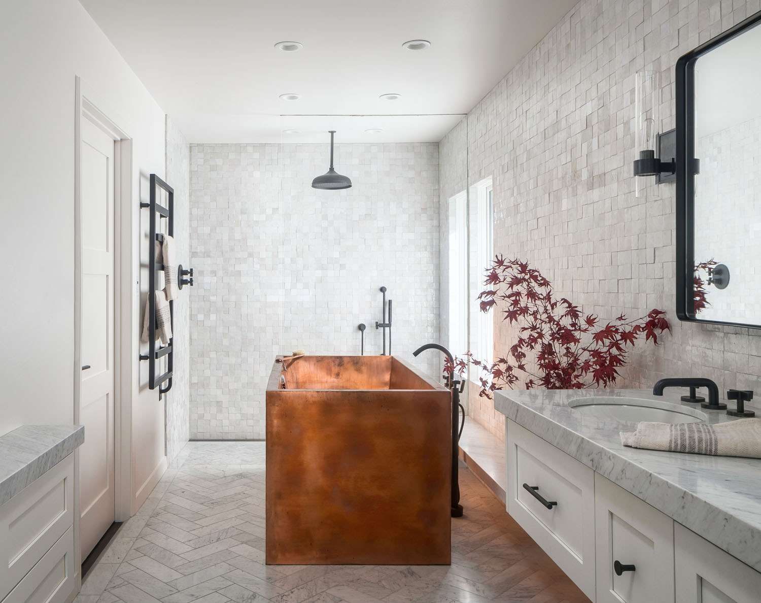 open shower concept