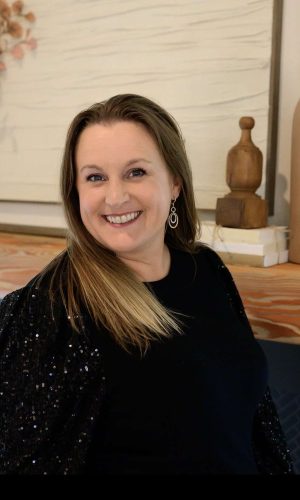 Carla, designer for Design on a Dime Interiors