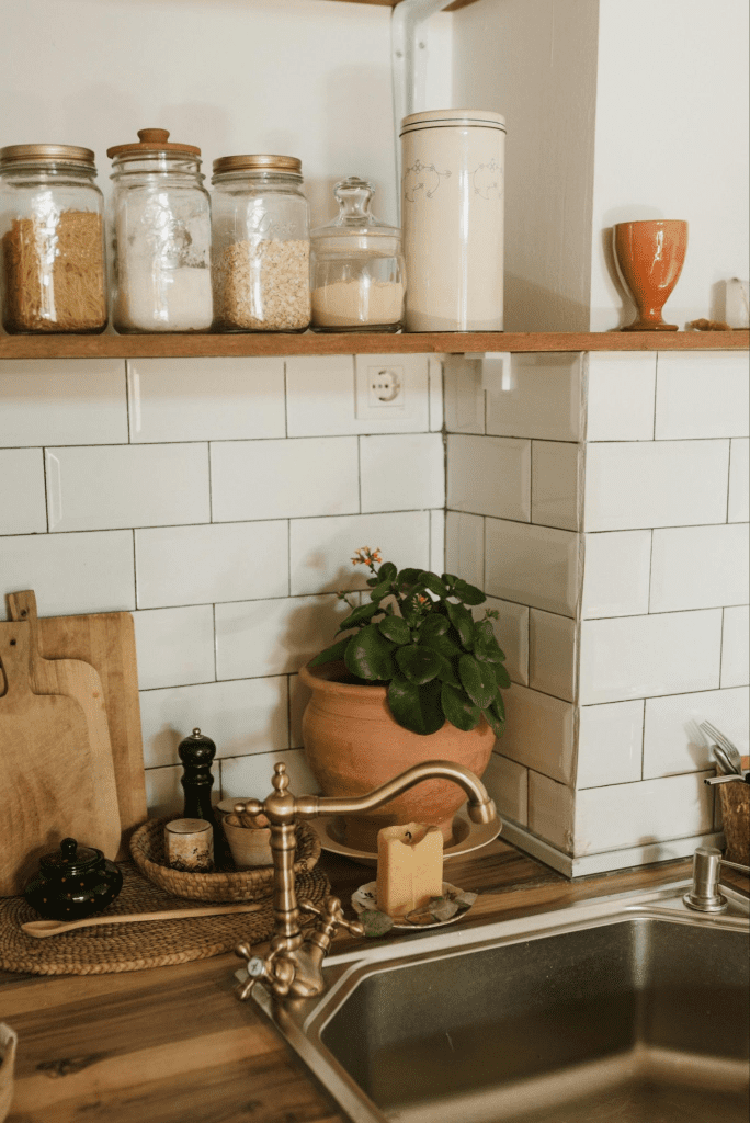mason jars storage