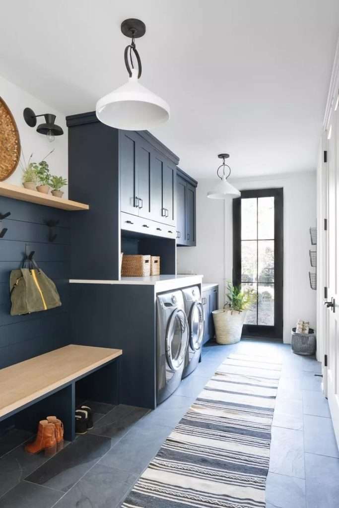 laundry-mudroom combo