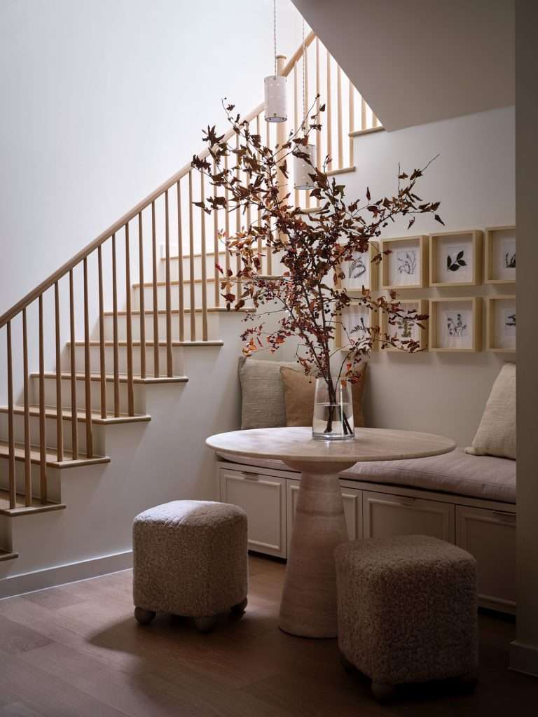 under stairs nook