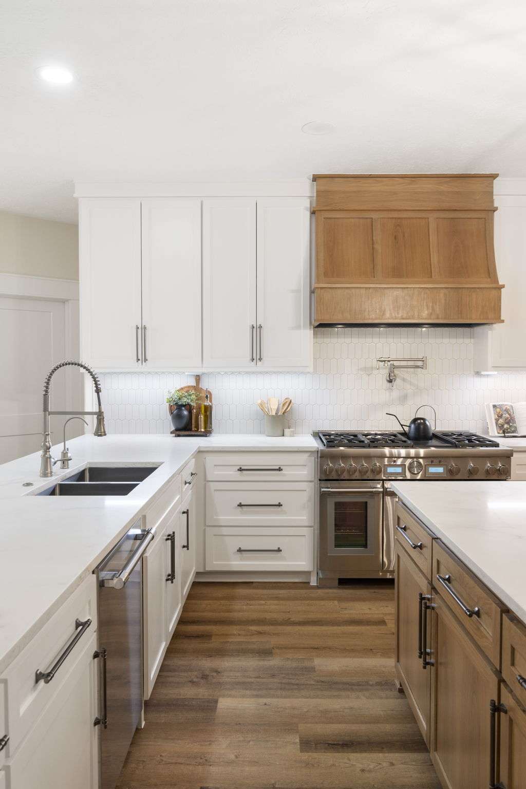 Conroe home remodel project - Brabner Way - Kitchen & lighting