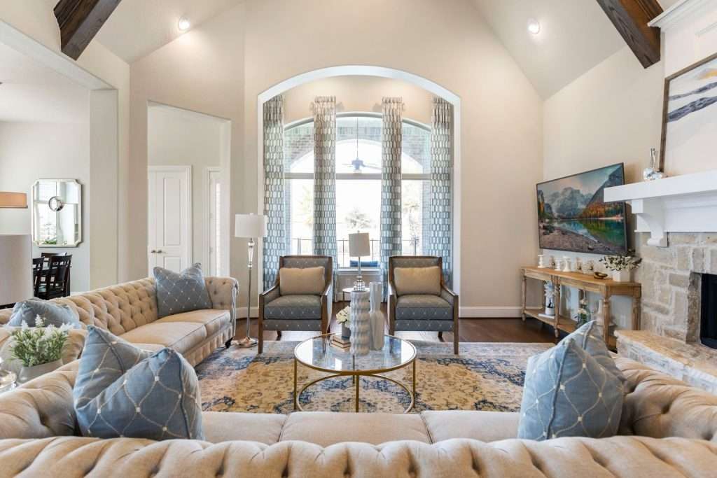 traditional living room