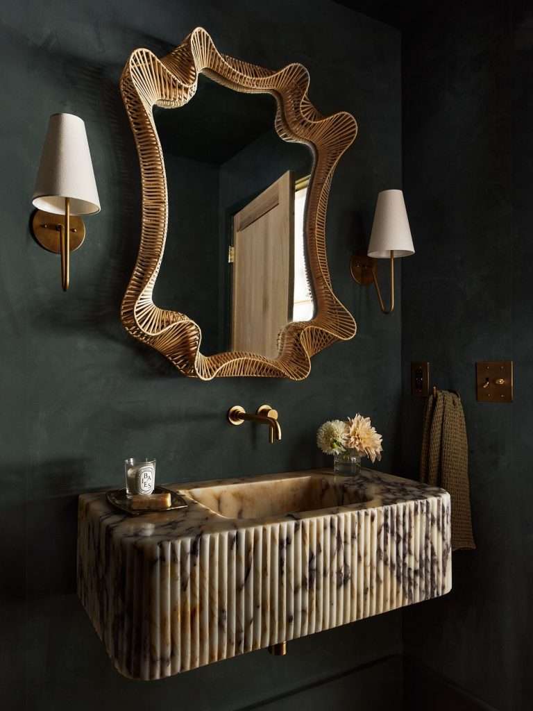 powder room mirror