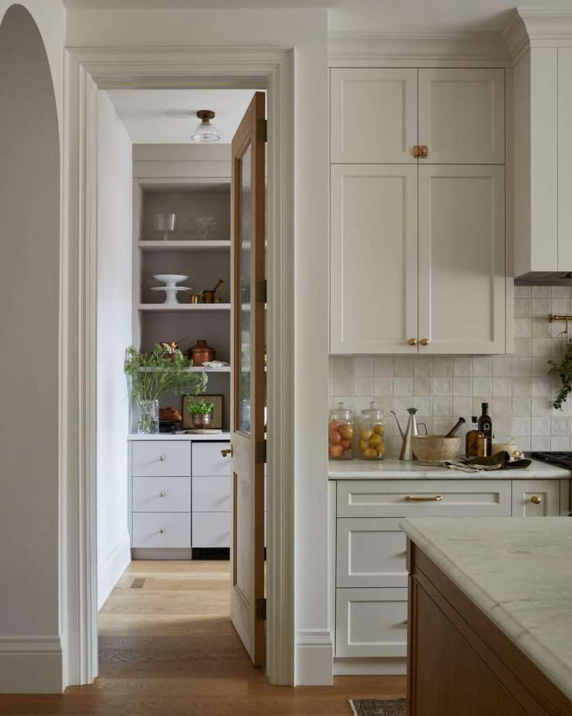 Butler's Pantry, Scullery, and Walk-In Pantry