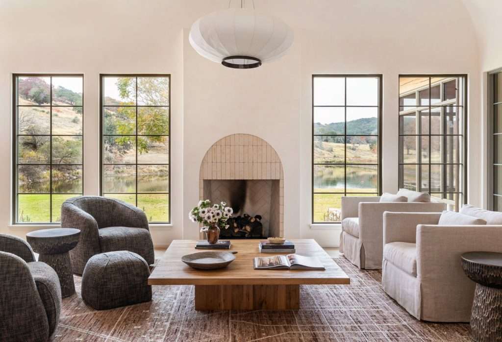 living room open space design