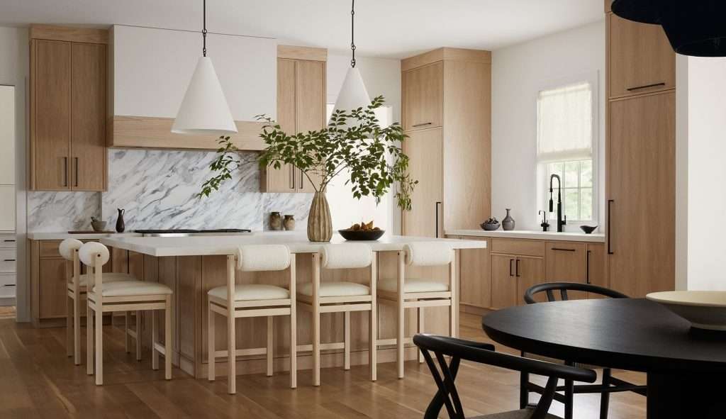 marble backsplash