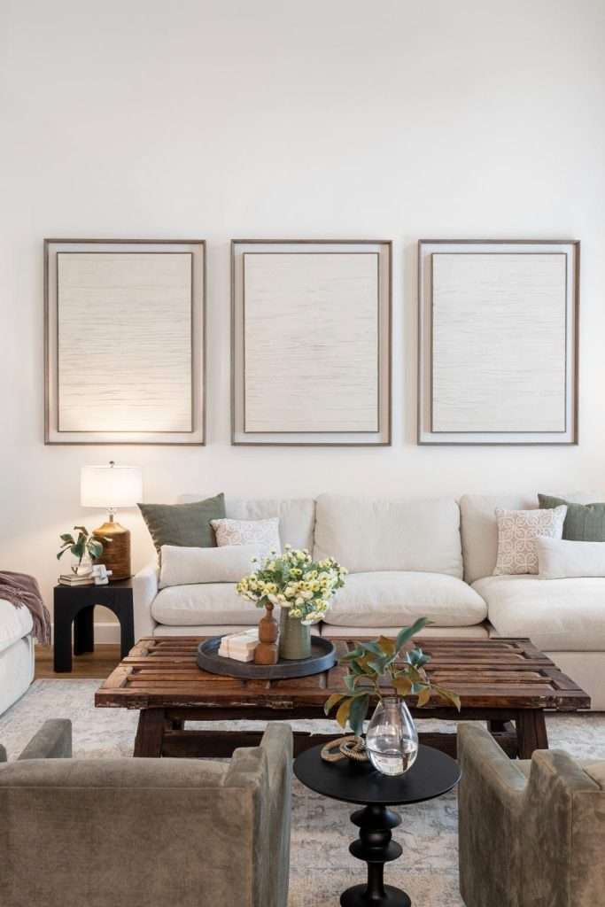 living room art