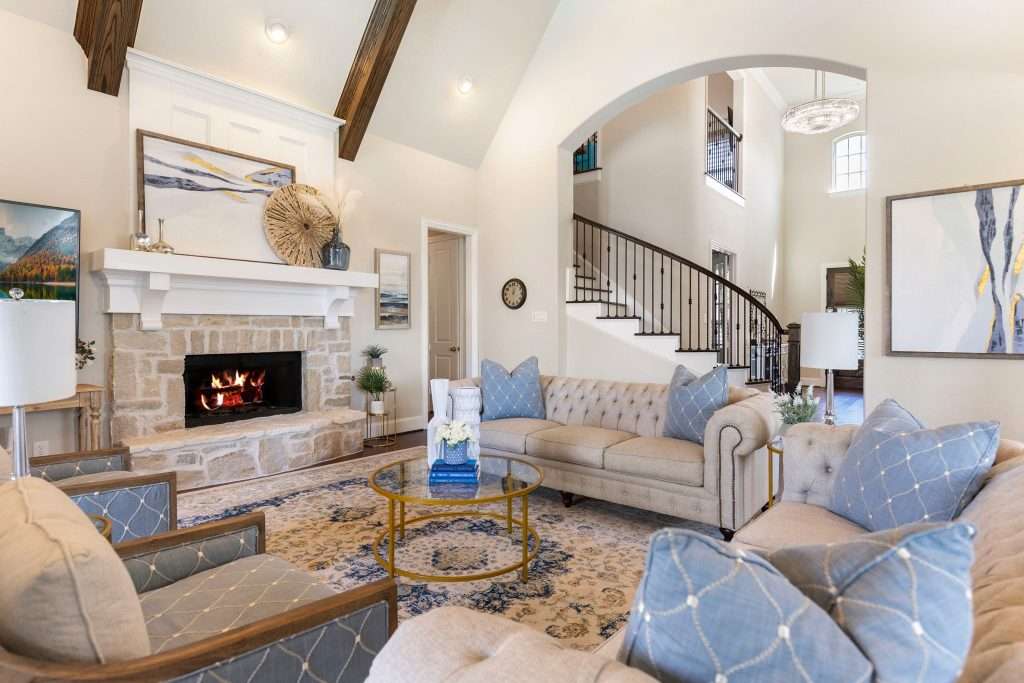 traditional living room design