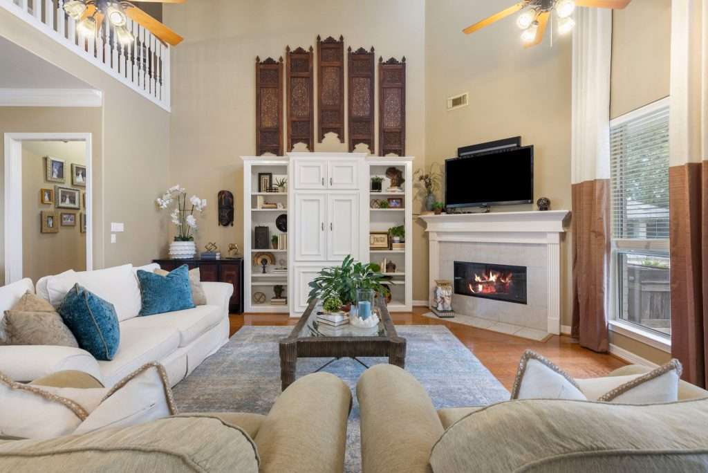traditional living room