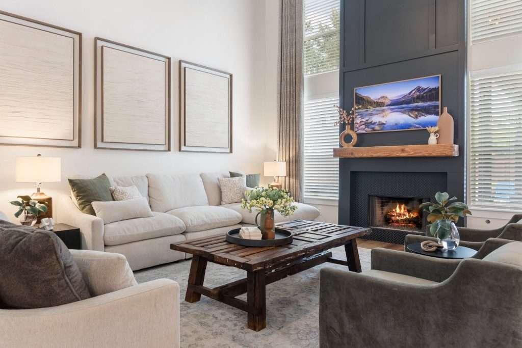 living room design conroe